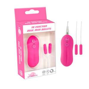 10 FUNCTION DUAL BULLETS VIBRATOR