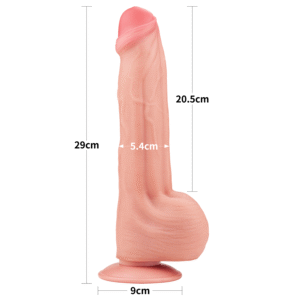 11.5'' King Sized Sliding Skin Dual Layer Dong Flesh - Image 11