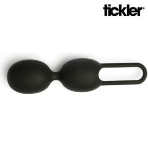 Bolas Vaginales Tickler Trainer Double Black - Image 4