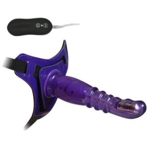 10 MODE VIB. HARNESS G-SPOT DONG 8 PINK