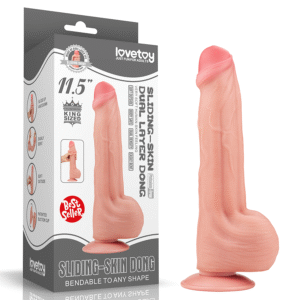 11.5'' King Sized Sliding Skin Dual Layer Dong Flesh - Image 10