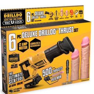 6 PC DELUXE DRILLDO THRUST SET