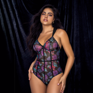 Body Negro Estampado - Image 1